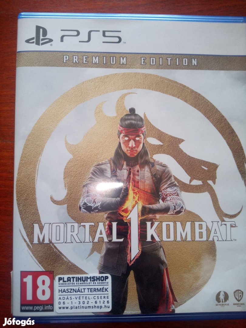 Ps4-168 Eladó Ps5 Eredeti Játék : Ps5 Mortal Kombat 1 ( karcmentes)