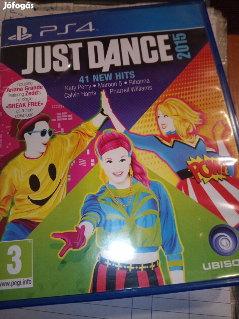 Ps4-170 Ps4 Eredeti Játék: Just Dance 2015 ( karcmentes)