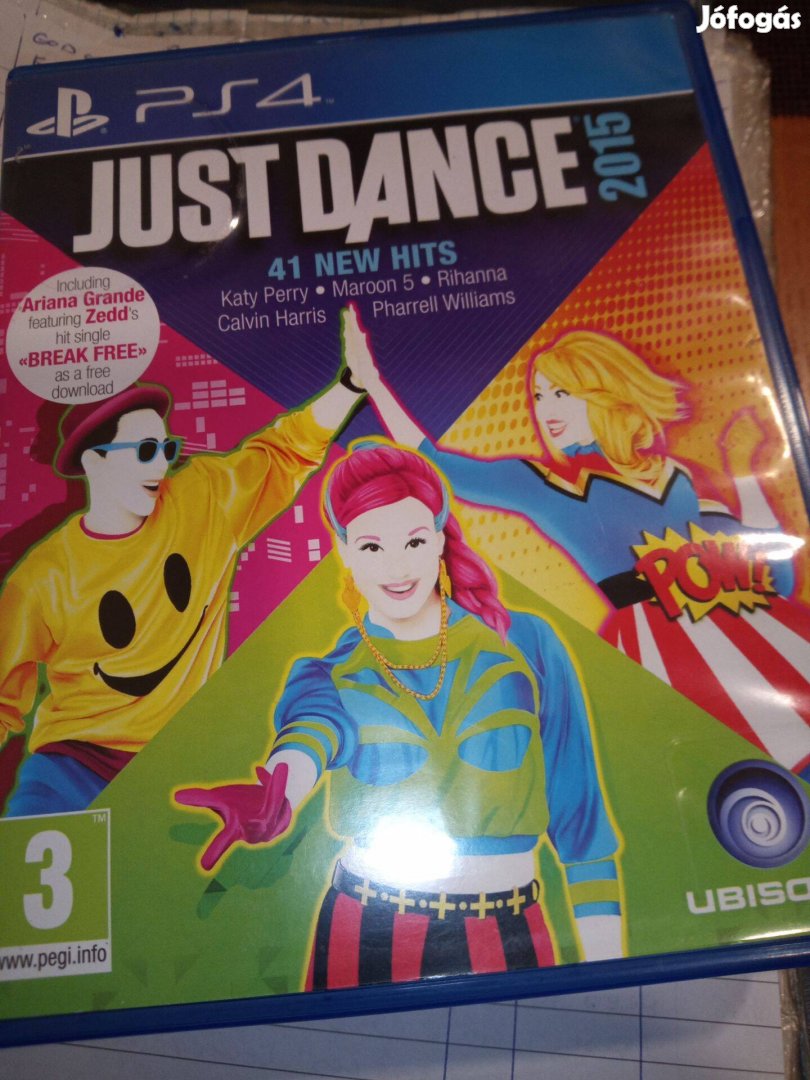 Ps4-170 Ps4 Eredeti Játék : Just Dance 2015 ( karcmentes)