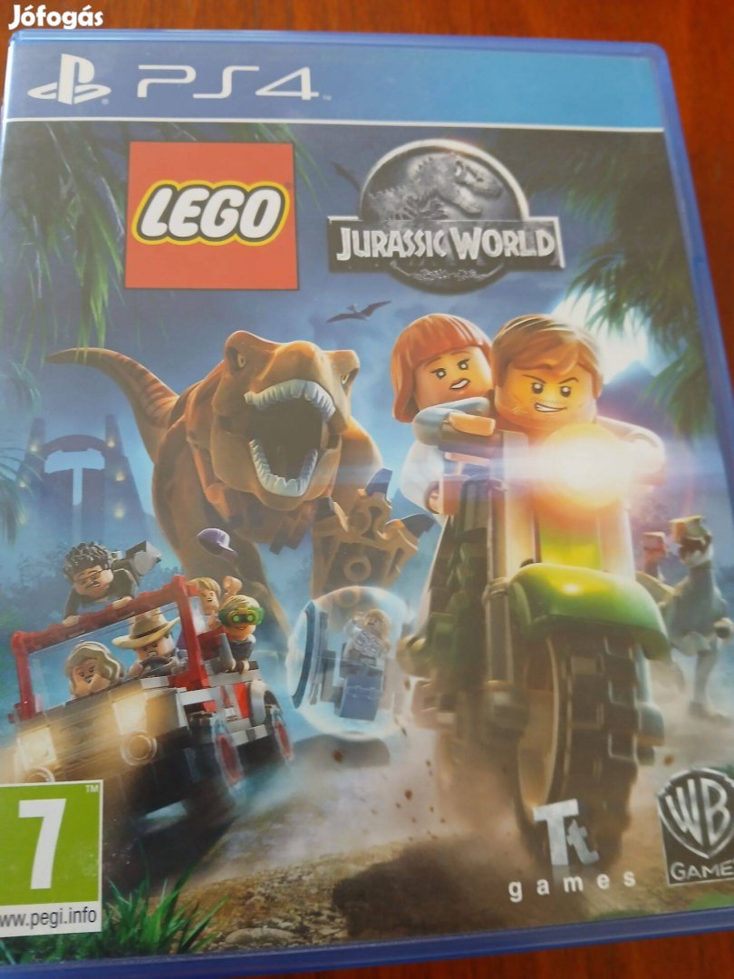 Ps4-172 Ps4 Eredeti Játék Lego Jurassic World karcmentes