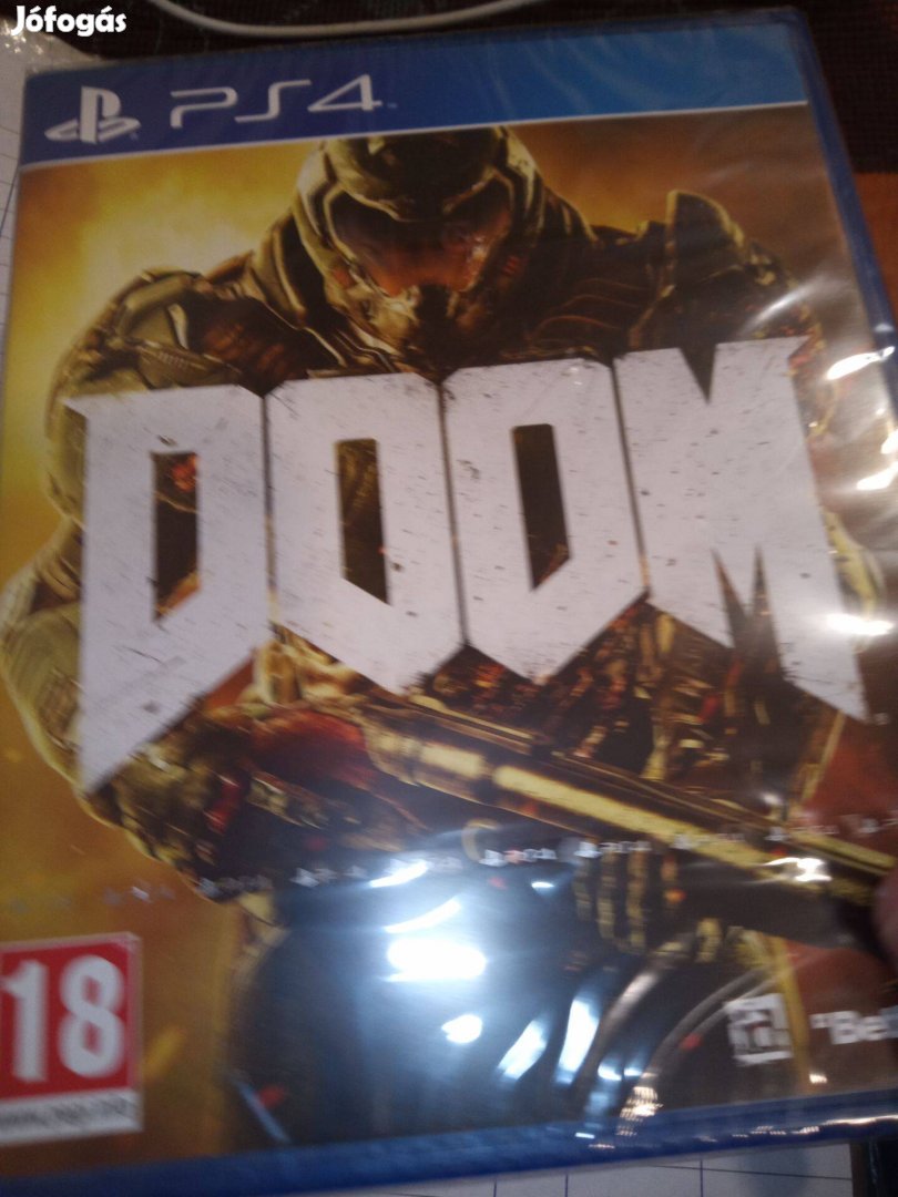 Ps4-174 Ps4 Eredeti Játék: Doom Új Bontatlan