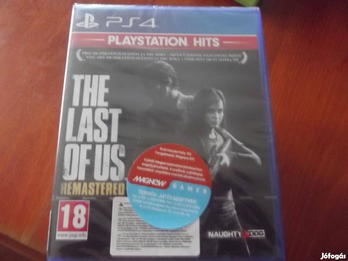 Ps4-181 Ps4 Eredeti Játék: The Last of Us Remastered Új