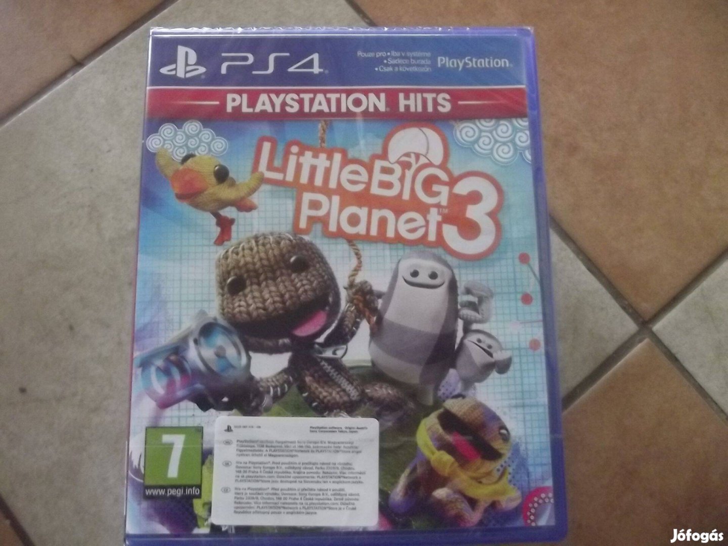 Ps4-183 Ps4 Eredeti Játék: Little Big Planet 3 Új