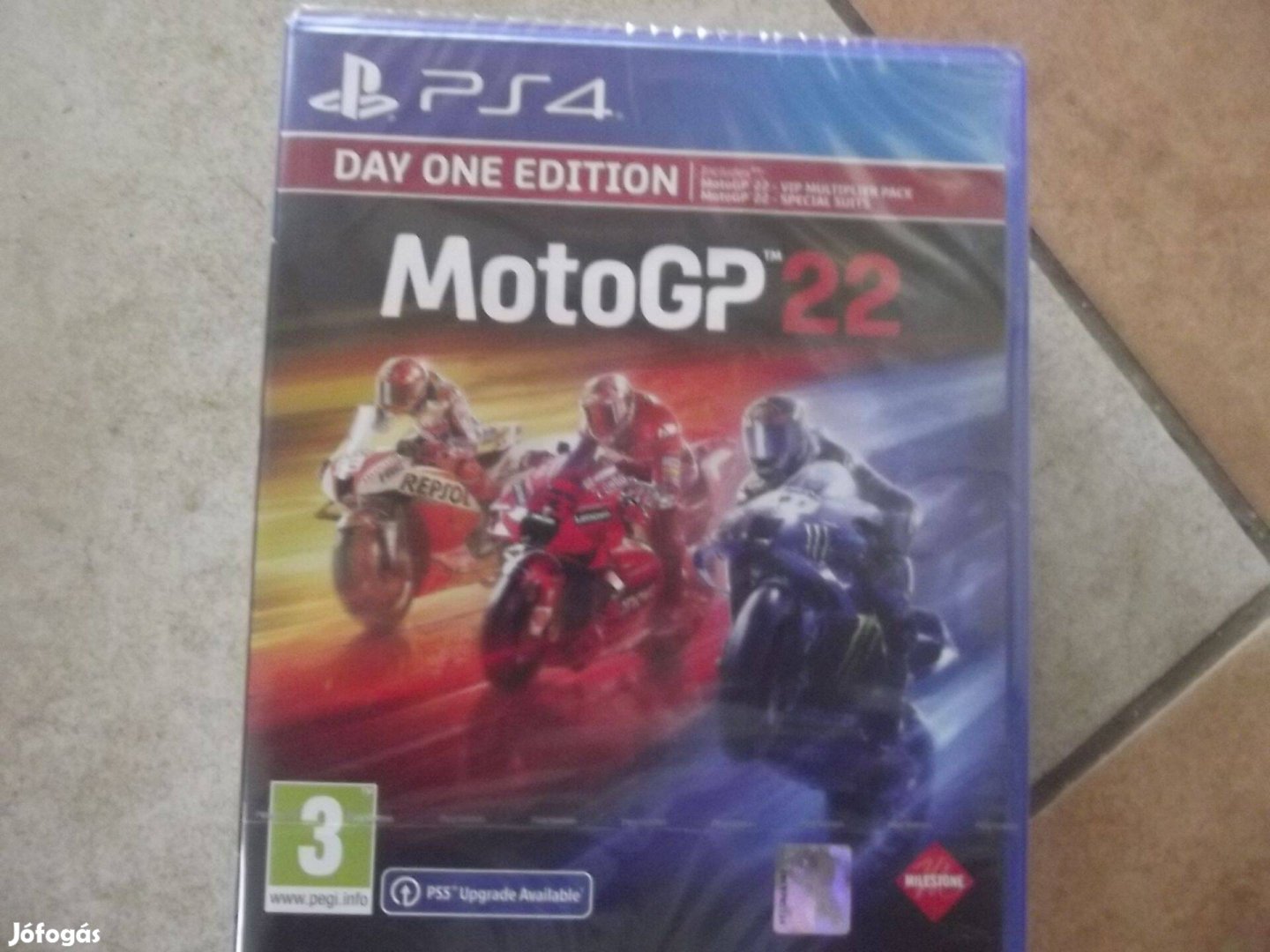 Ps4-188 Ps4 Eredeti Játék: Moto Gp 22 Day One Editon Új