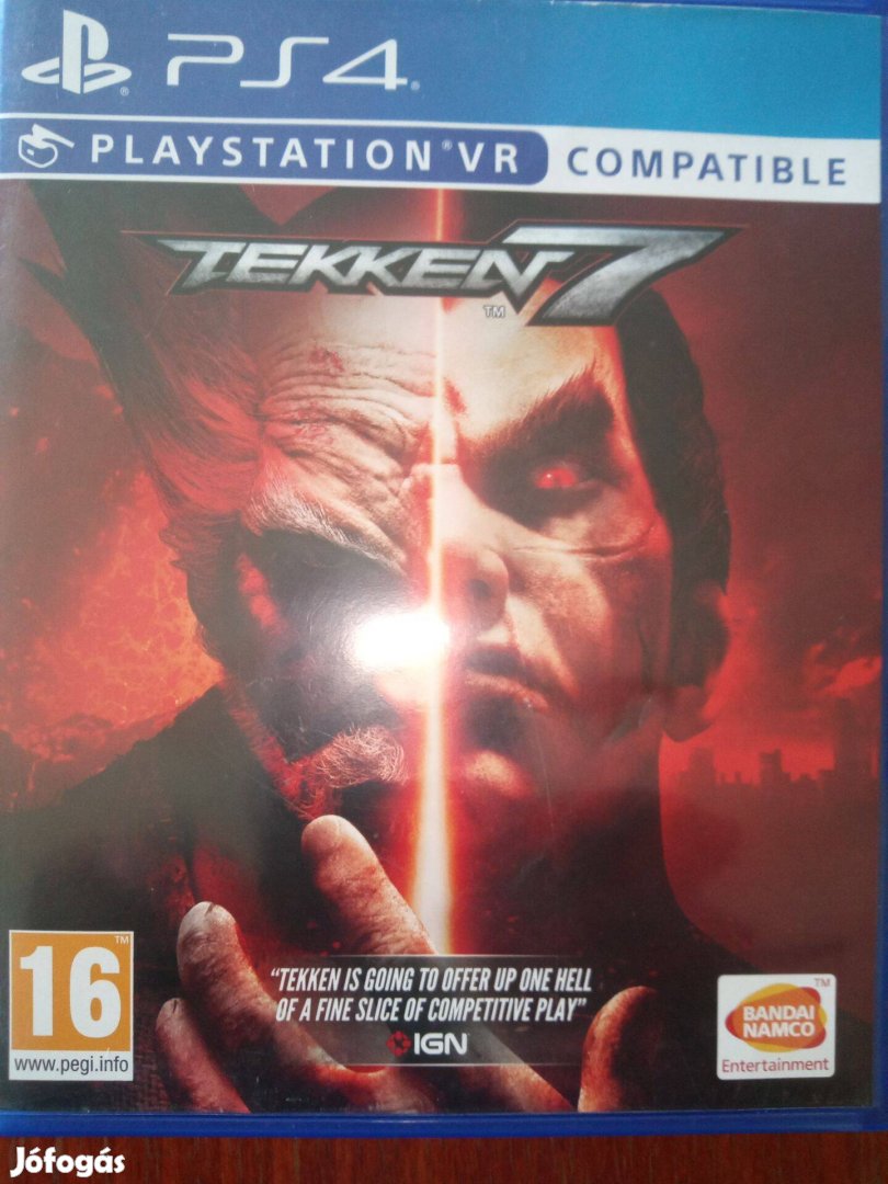 Ps4-20 Ps4 Eredeti Játék : Tekken 7 ( karcmentes)