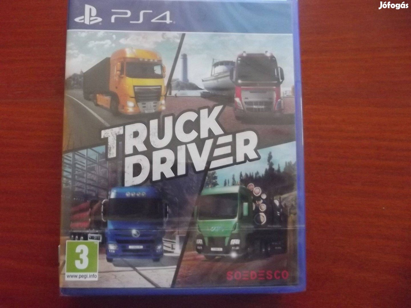 Ps4-35 Ps4 Eredeti Játék : Truck Driver Új Bontatlan