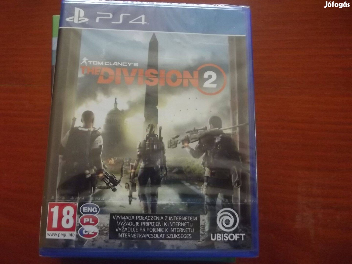 Ps4-58 Ps4 Eredeti Játék : Tom Clancys The Division 2 Új