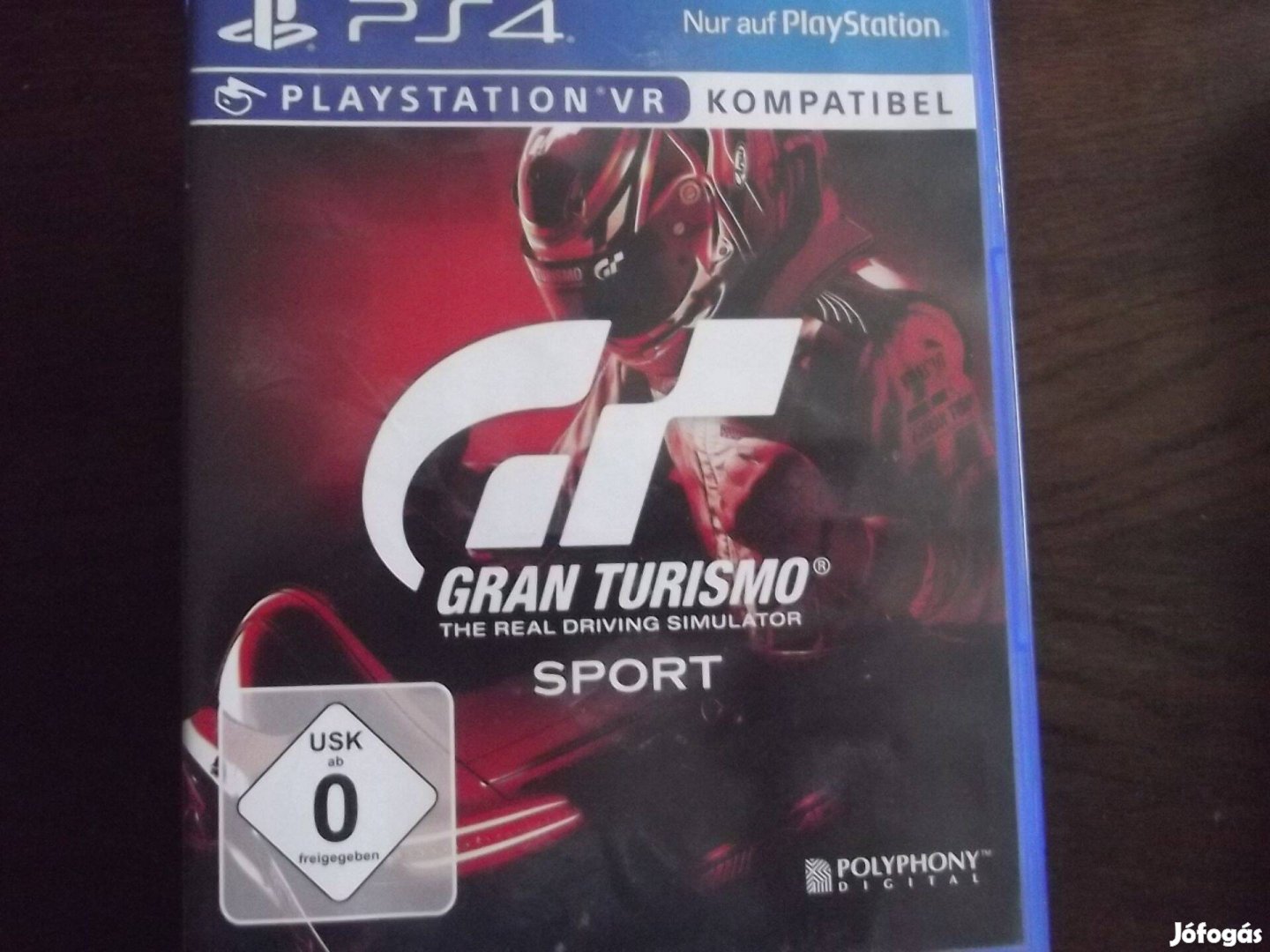 Ps4-63 Ps4 Eredeti Játék : Gran Turismo Sport ( karcmentes)