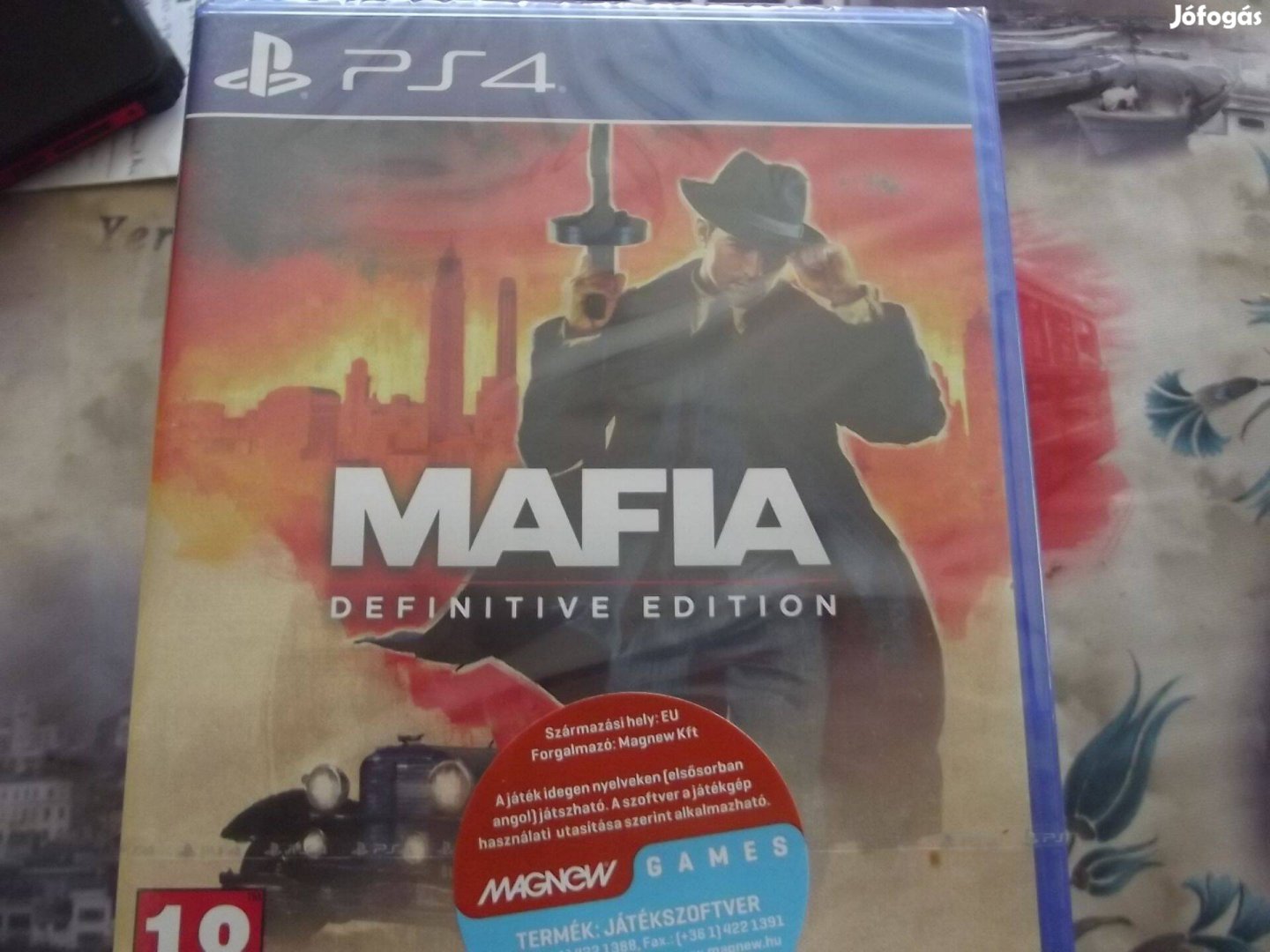 Ps4-65 Ps4 Eredeti Játék : Mafia Definitive Edition Új Bontatlan