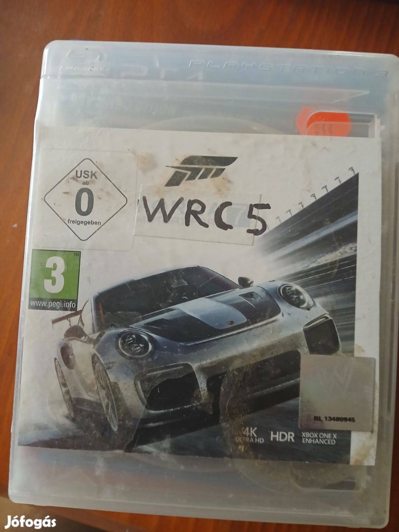 Ps4-65 Ps4 Eredeti Játék WRC 5 karcmentes