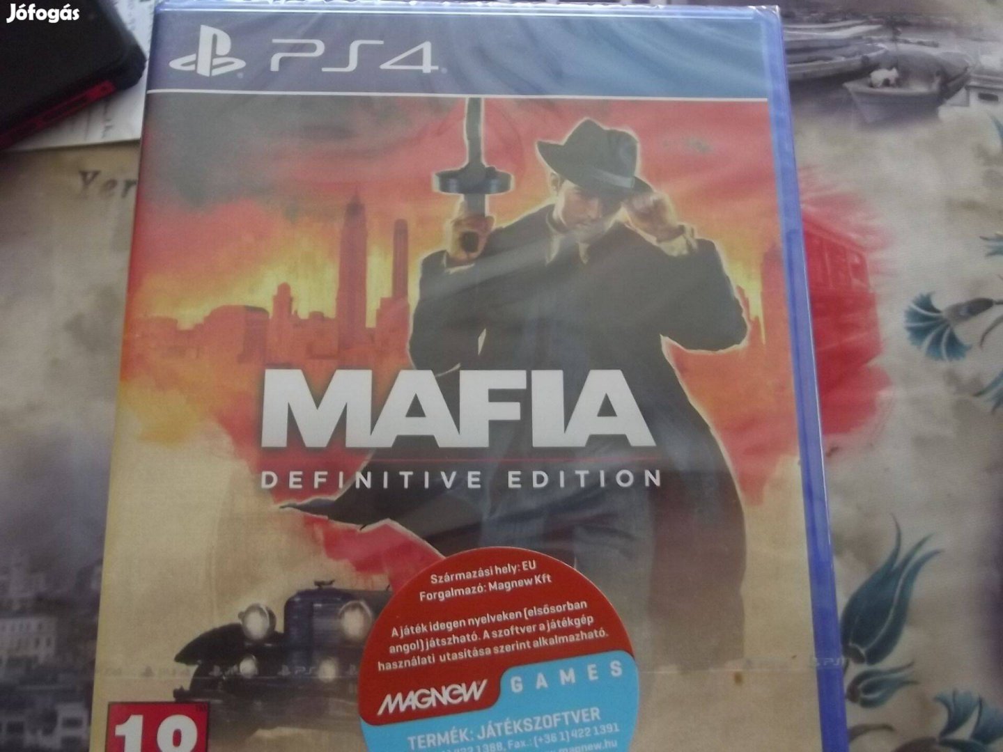 Ps4-65 Ps4 eredeti Játék : Mafia Definitive Edition Új Bontatlan