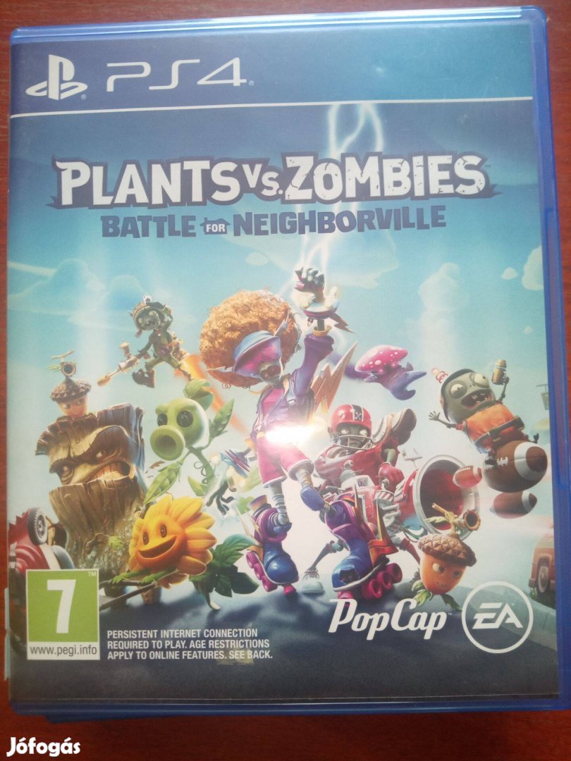 Ps4-68 Ps4 Eredeti Játék : Plants Vs Zombies Battle For Neight