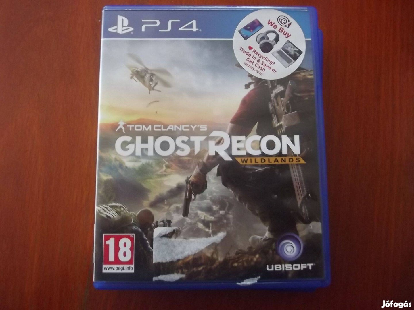 Ps4-76 Ps4 Eredeti Játék : Tom Clancys Ghost Recon Wildlands ( karcm