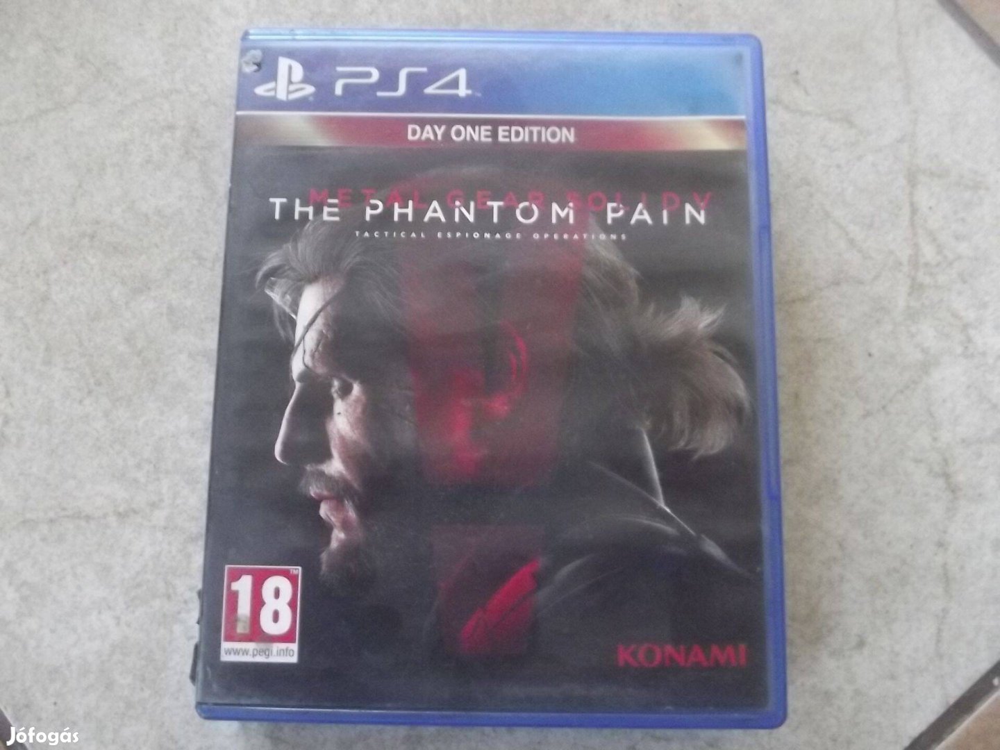 Ps4-88 Ps4 Eredeti Játék : Metal Gear Solid 5 The Phantom ( karcmentes