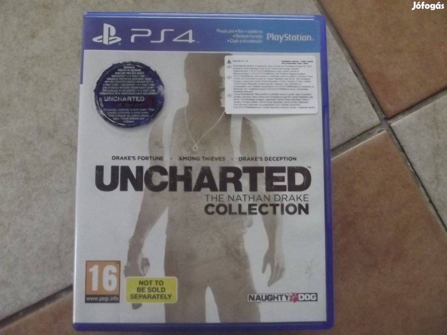 Ps4-90 Ps4 eredeti Játék : Uncharted The Nathan Drake Collection