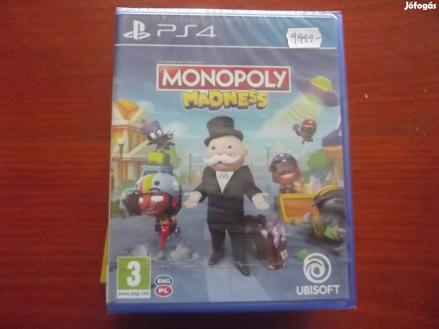 Ps4-94 Ps4 - Ps5 Eredeti Játék : Monopoly Madness Új Bontatlan