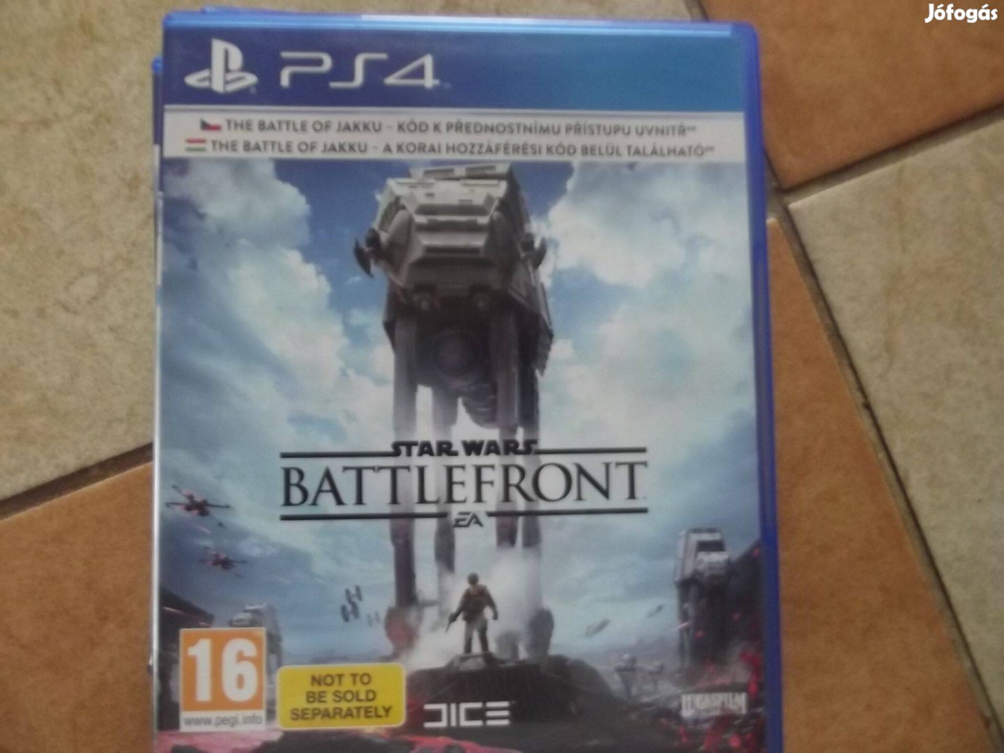 Ps4-97 Ps4 Eredeti Játék Star Wars Battlefront karcmentes