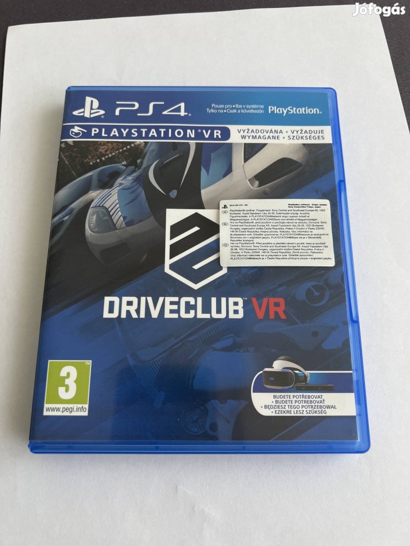 Ps4 Drive Club VR