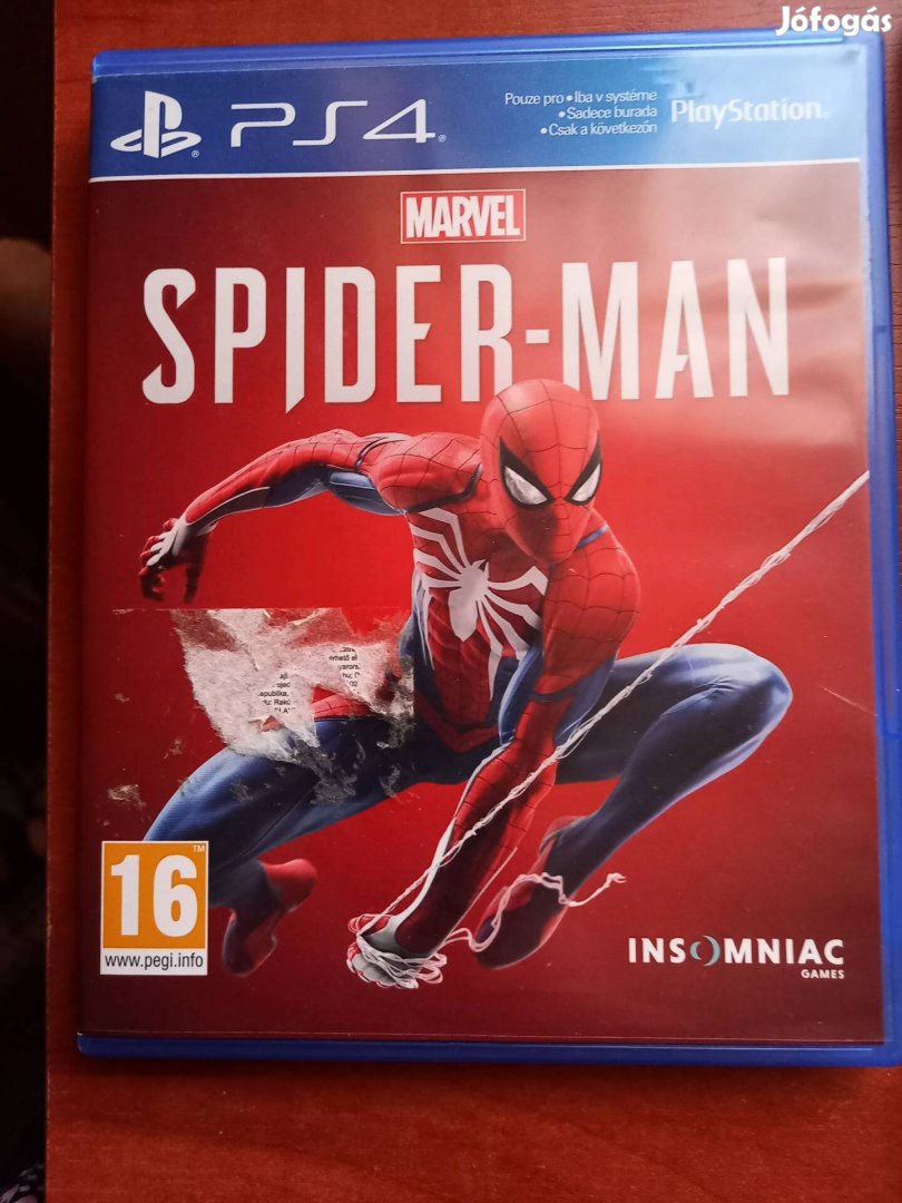 Ps4 Marvel's Spider-Man lemez