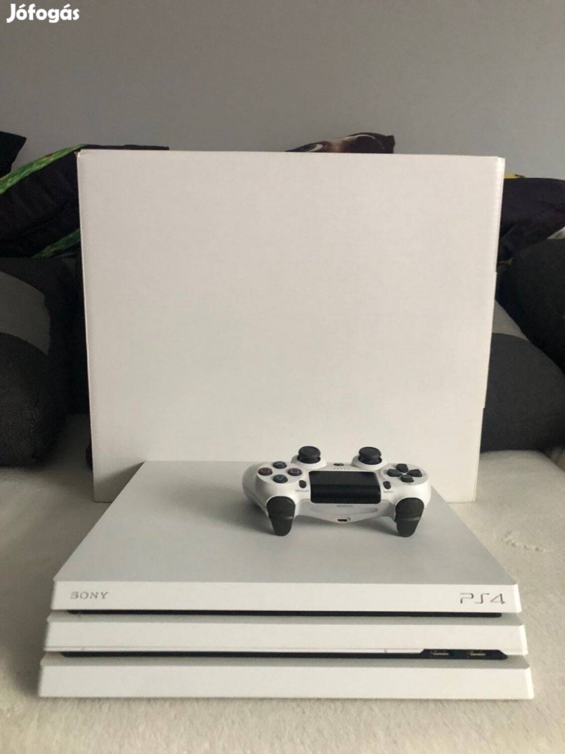 Ps4 Playstation 4 Pro fehér konzol 1TB Cuh-7216B