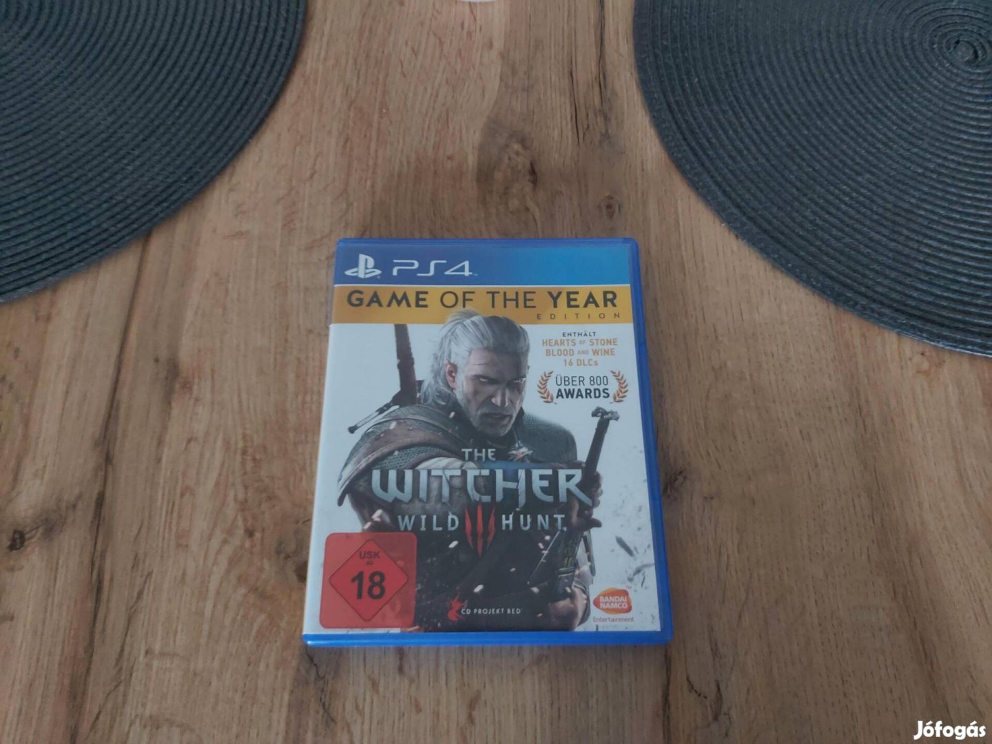 Ps4 Playstation 4 The Witcher 3 Wild Hunt Játéklemez 