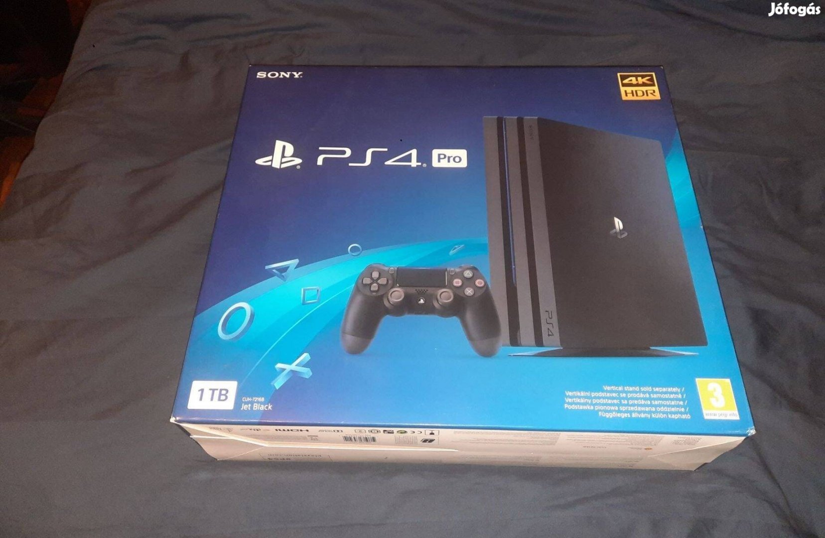 Ps4 Pro 1Tb + 4 játék (használt)