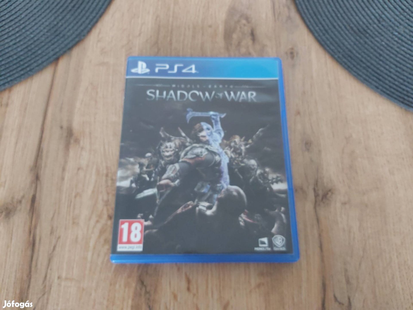 Ps4 Shadow of War Játéklemez 