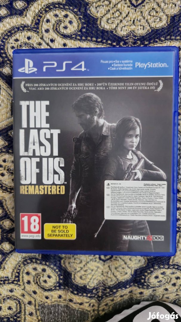 Ps4 The Last of us játék eladó, teljesen újszerű állapotban. 