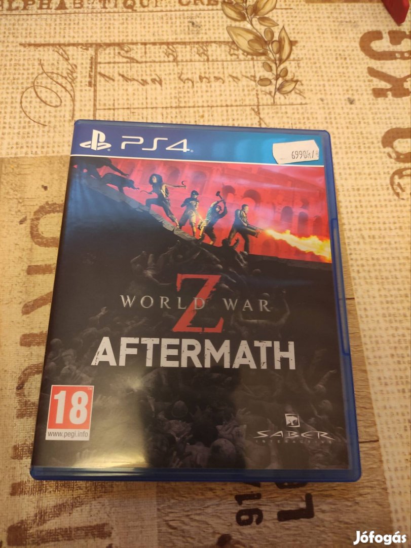 Ps4 World war z Aftermatch zombis játék