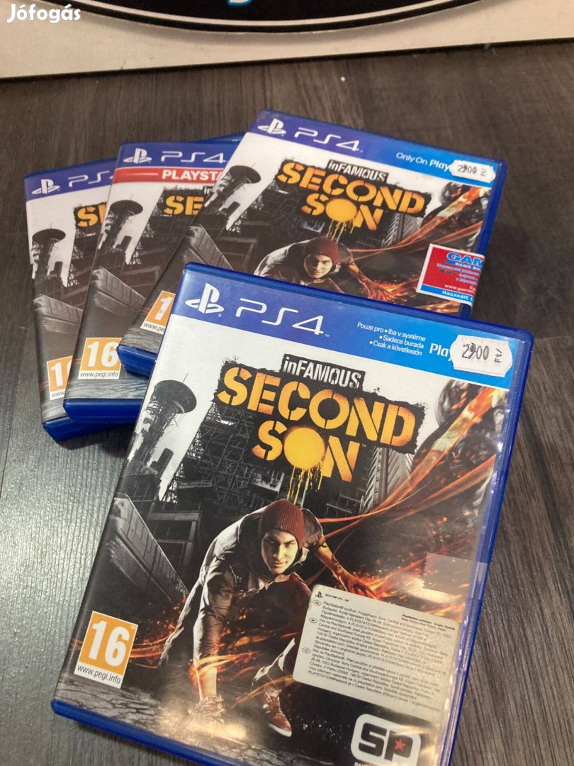 Ps4 ,infamous: Second Son: 2900.-/db-Eger