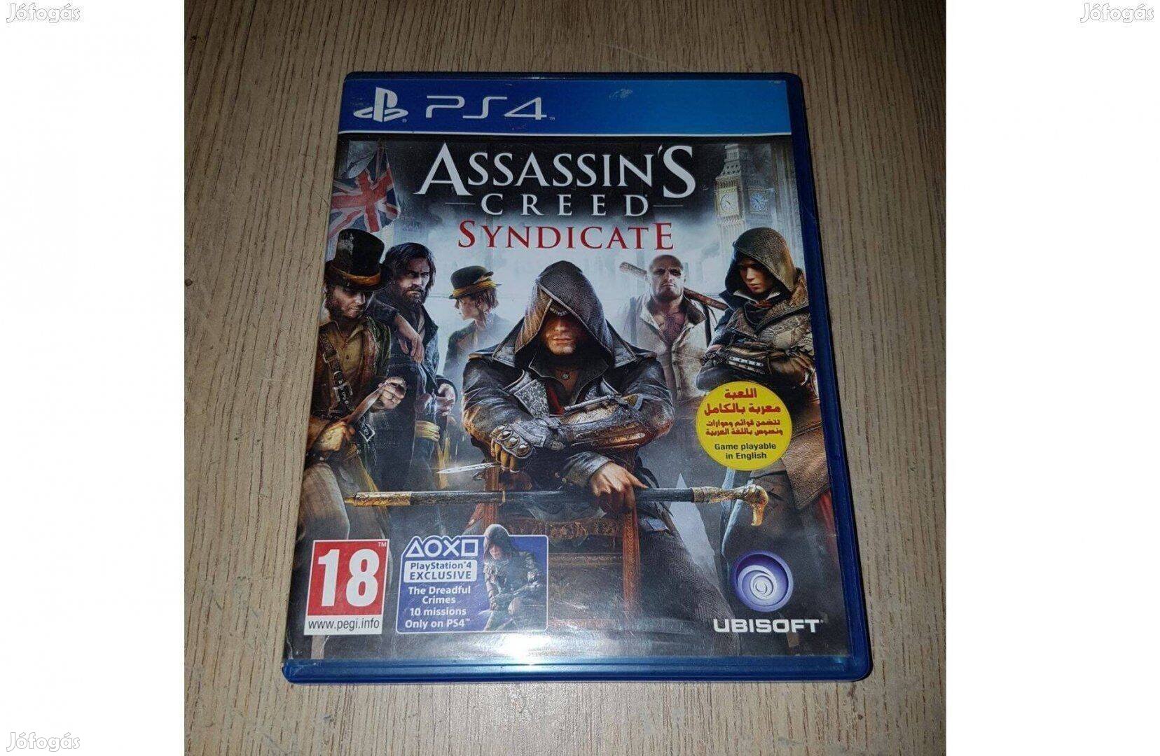 Ps4 assassin's creed syndicate eladó