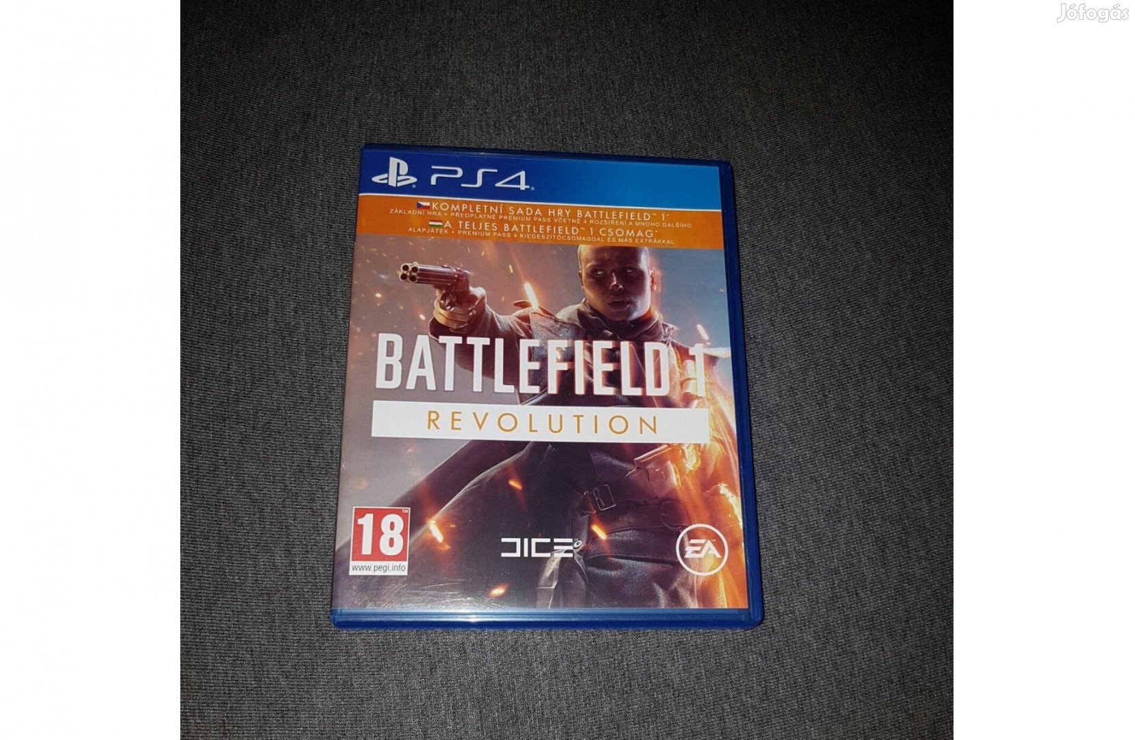 Ps4 battlefield 1 revolution játék eladó