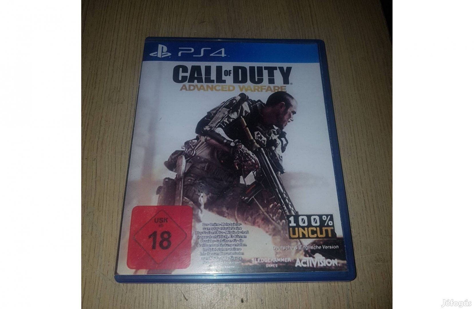 Ps4 call of duty advanced warfare játék eladó