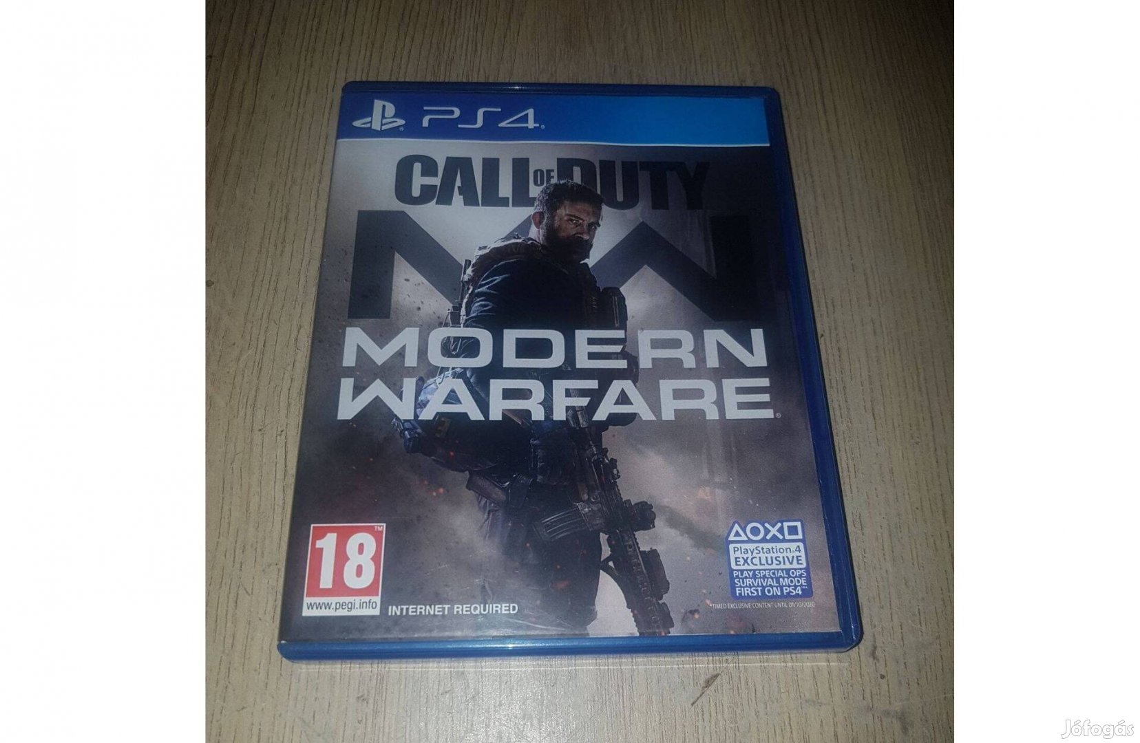 Ps4 call of duty modern warfare játék eladó