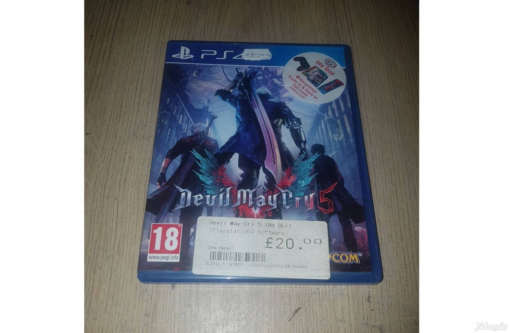 Ps4 devil may cry 5 eladó