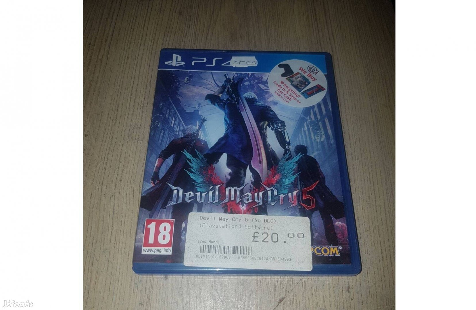 Ps4 devil may cry 5 eladó