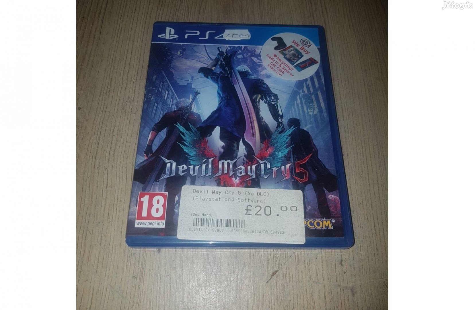 Ps4 devil may cry 5 játék eladó