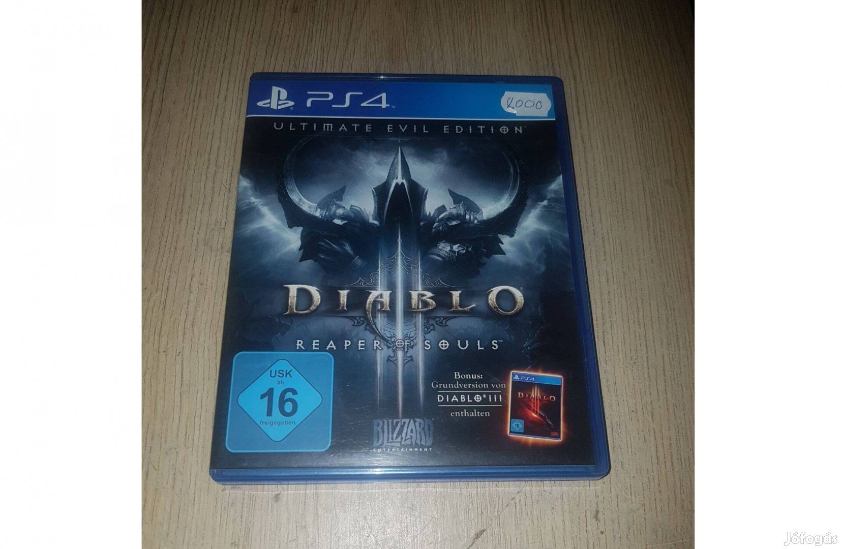 Ps4 diablo reaper of souls játék eladó