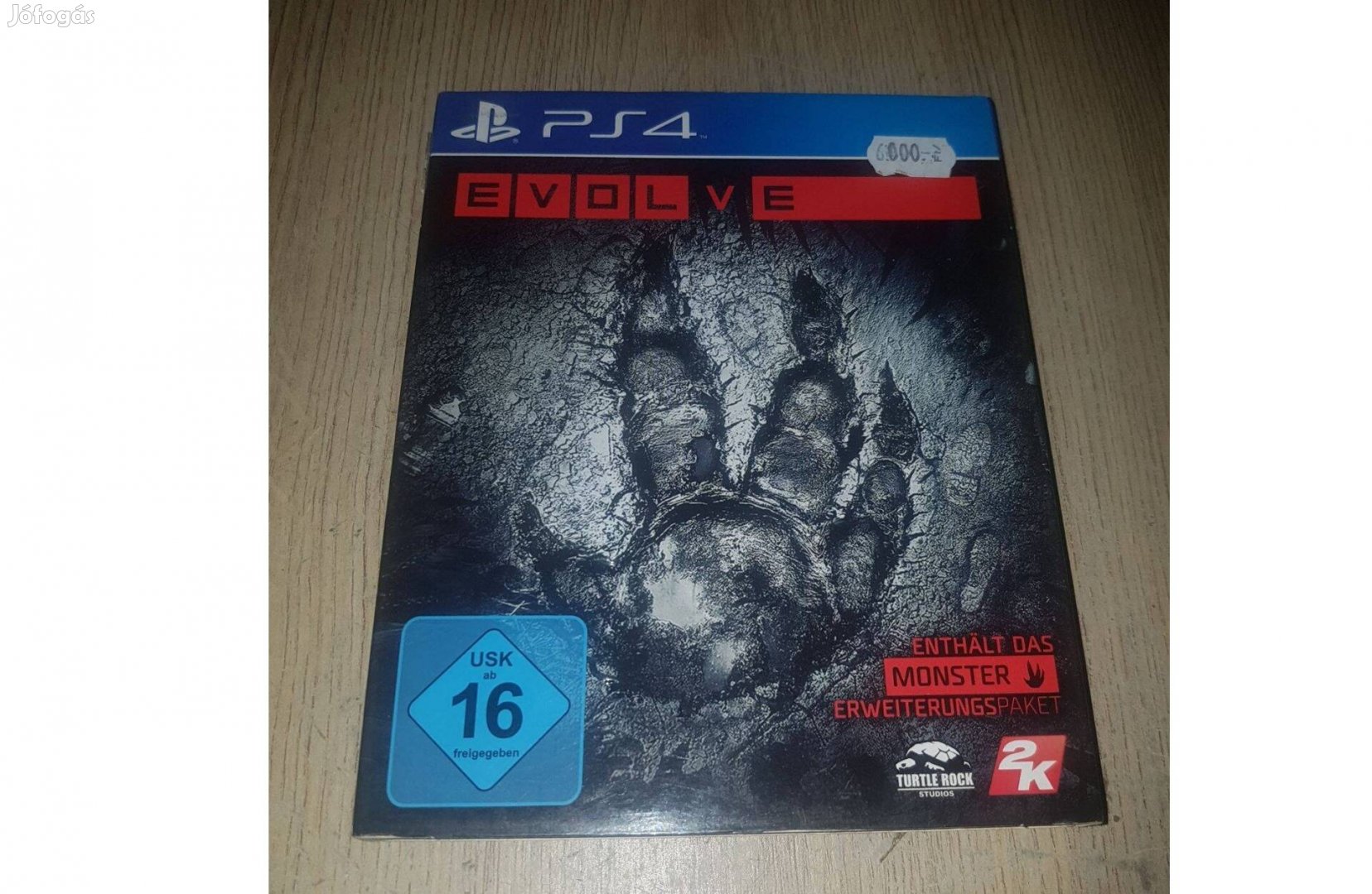 Ps4 evolve játék eladó