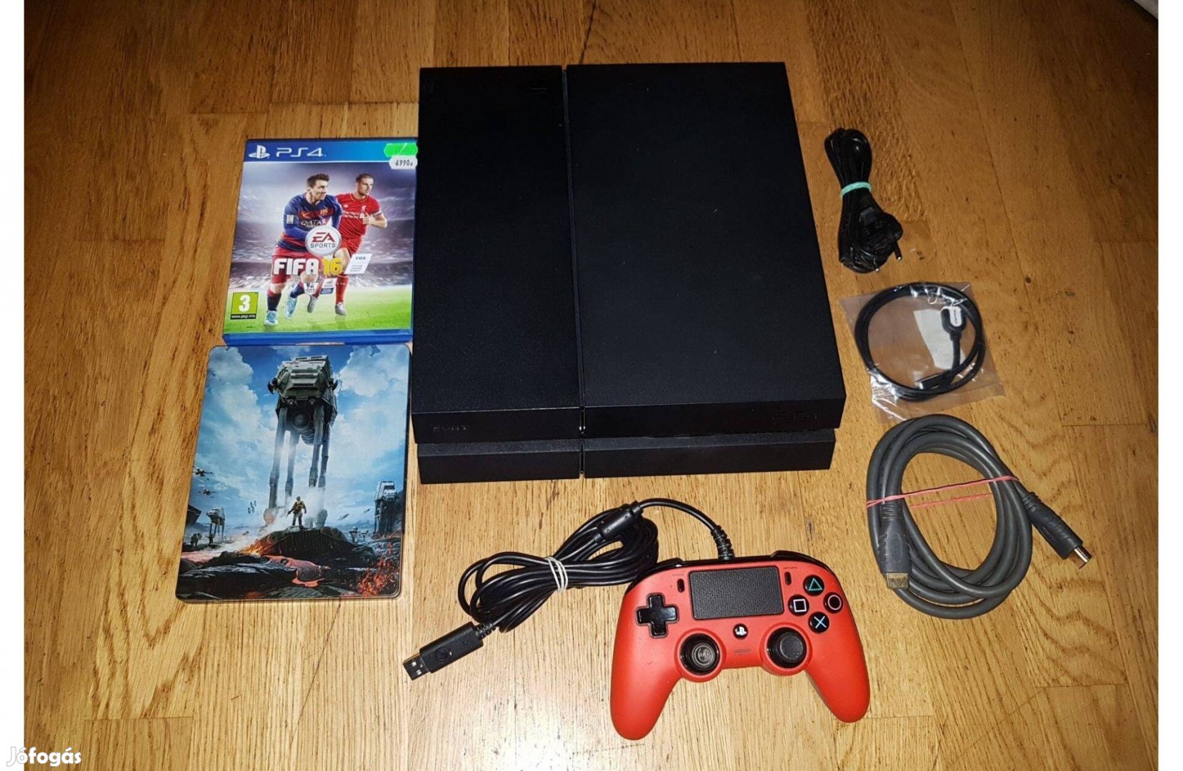 Ps4 fat 500gb 2 darab játékkal eladó Playstation network letiltva