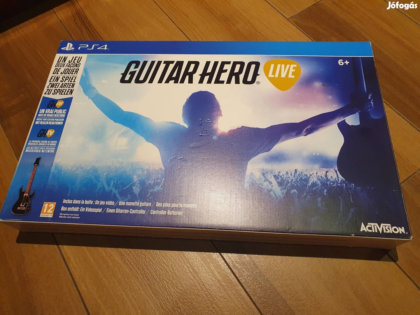 Ps4 guitar hero live szett új állapotban playstation konzol gitár