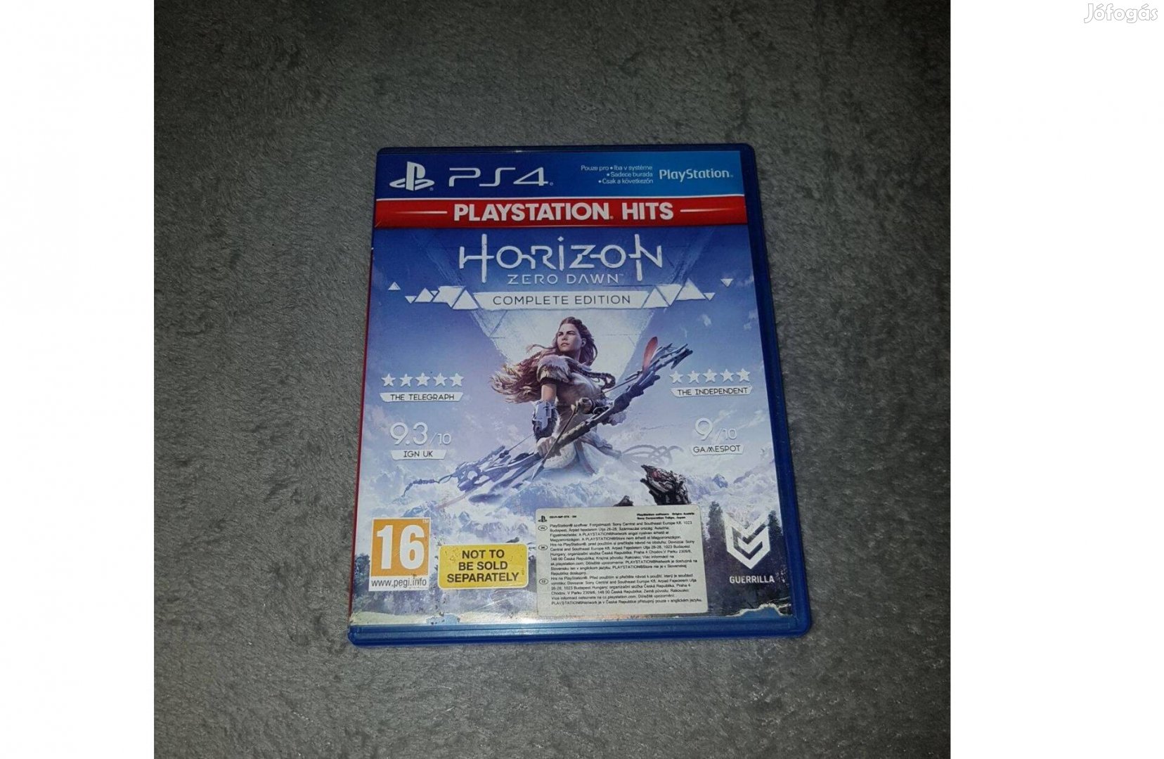 Ps4 horizon zero dawn complete edition játék eladó