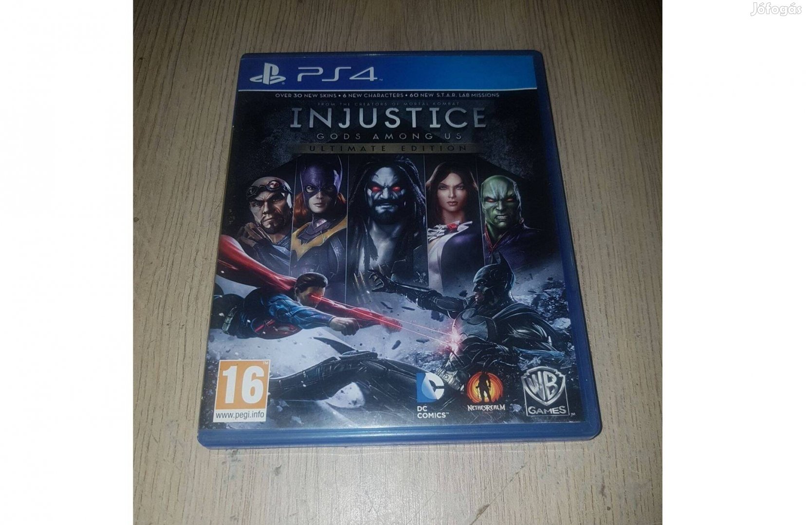 Ps4 injustice gods among us eladó