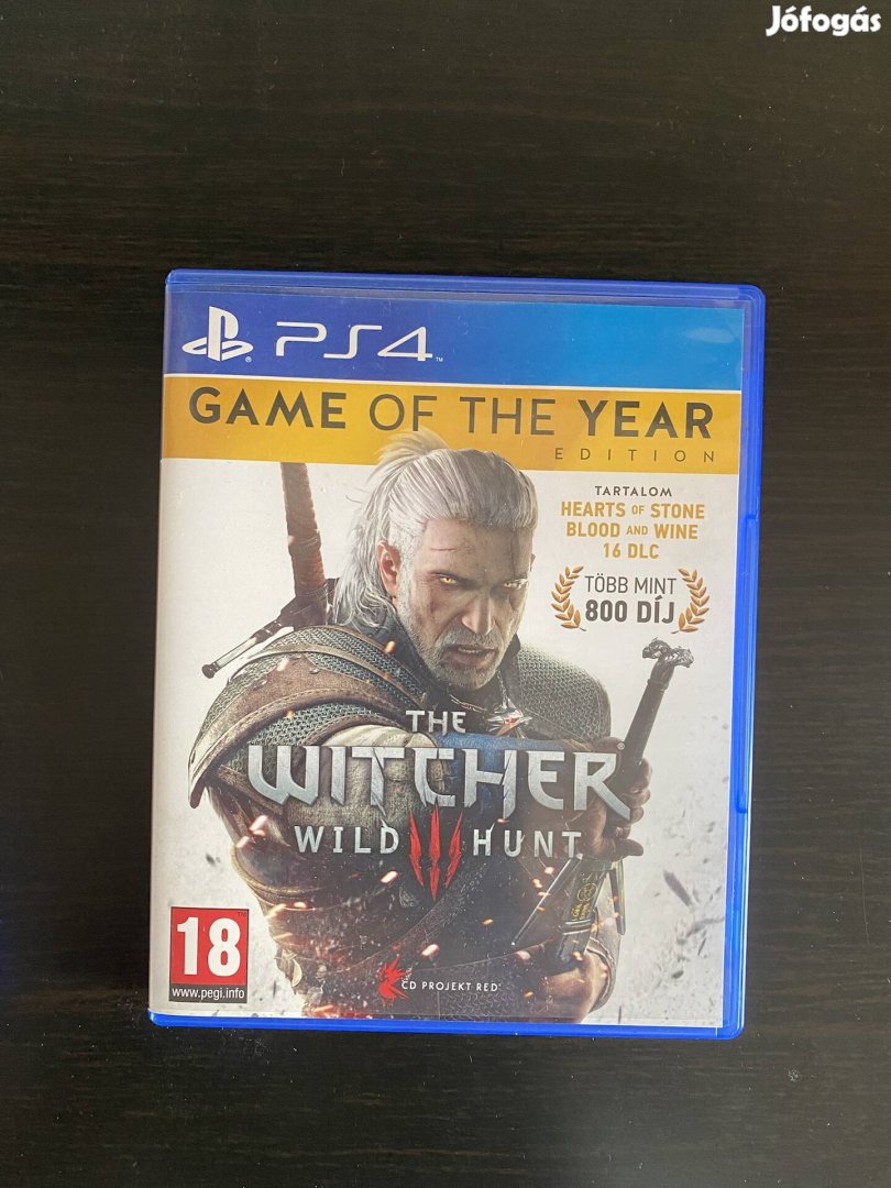 Ps4 játék Witcher