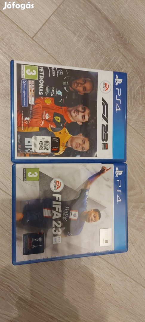 Ps4 játék, Fifa 23 és F1 23