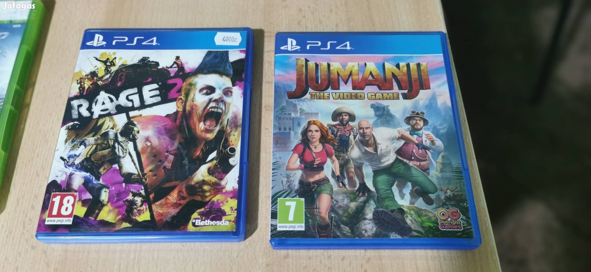 Ps4 játékok 2db 