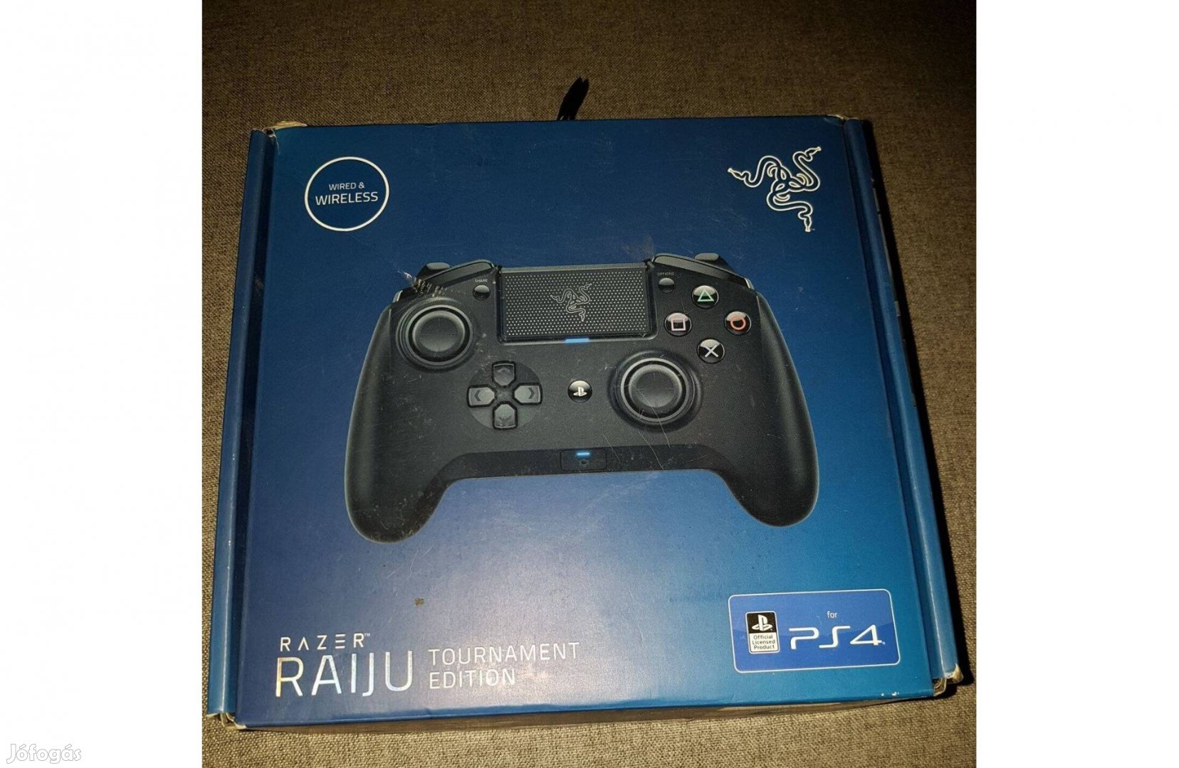 Ps4 kontroler razer raiju tournament edition alkatrésznek