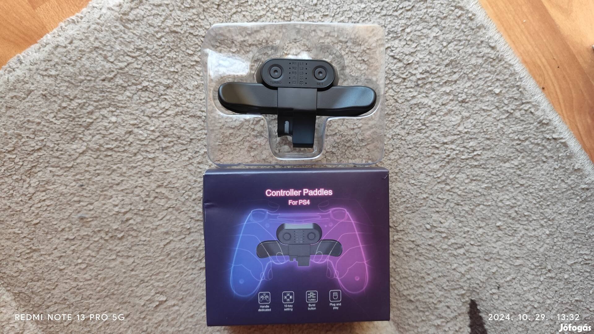 Ps4 kontroller hatsó pedal