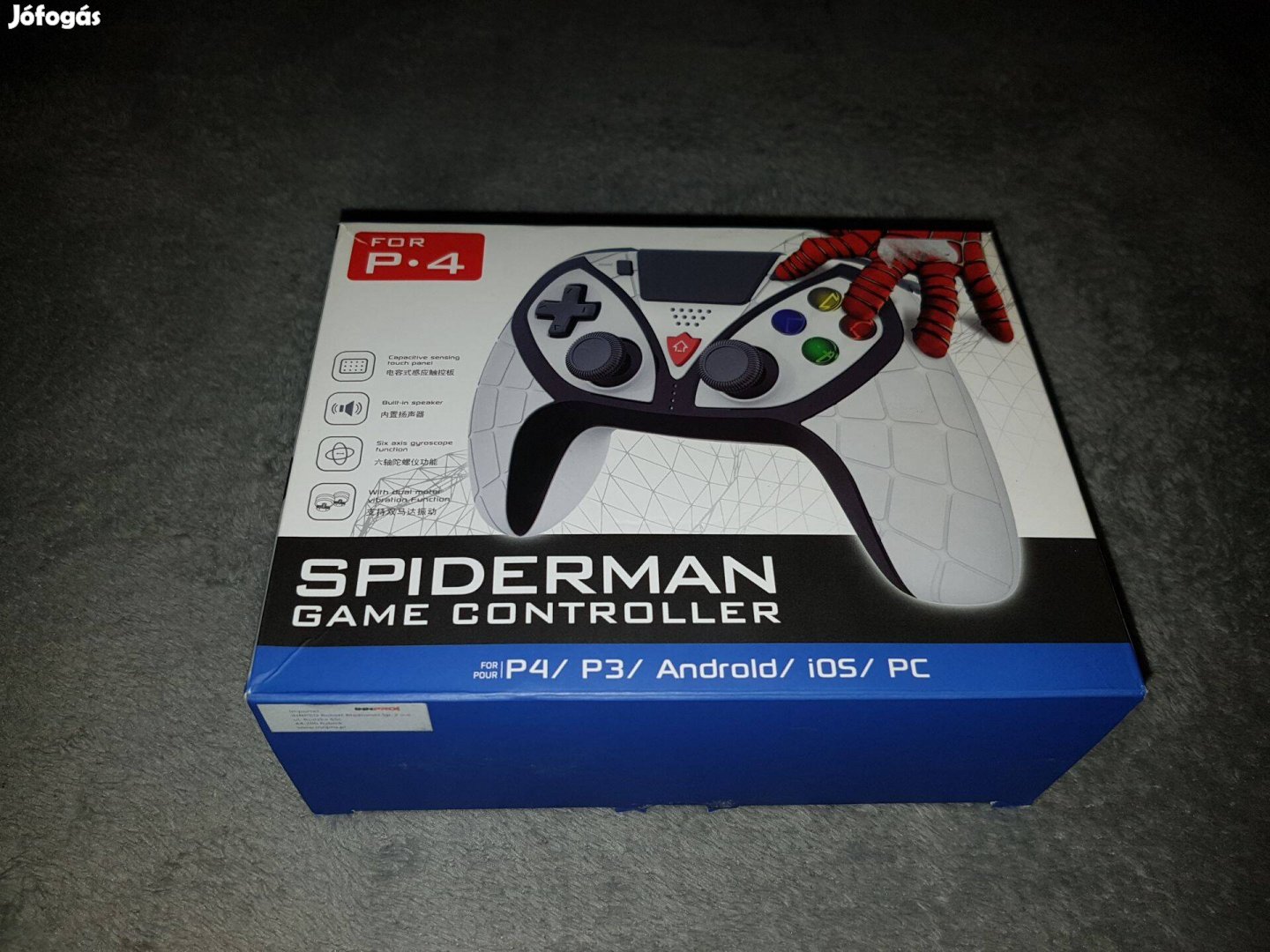 Ps4 kontroller spider-man eladó