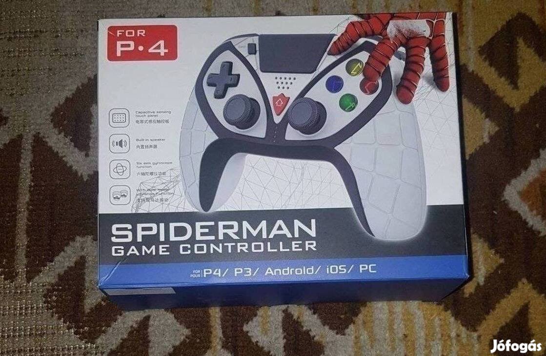 Ps4 kontrollr spider man eladó